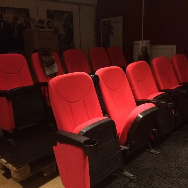 Vionlabs's tweet photo. What do you think about our new office movie theater aka binge watching room?
#startup #movieservice #vionel.com http://t.co/QAcxzlGJlz
