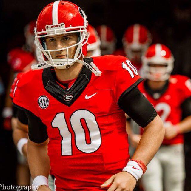 UGA__Football's tweet photo. Starting QB Battle:                                                             RT-Brice Ramsey   Fav-Faton Bauta http://t.co/vwlYQLjklz