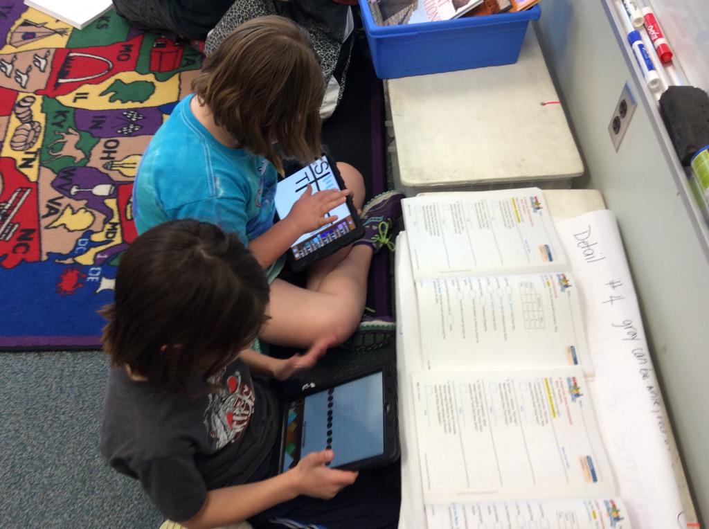 Grade2WolfPack's tweet photo. WolfPack is using DrawingPad to sketch quick graphs for problem solving! @NTMPrincipal @tekaboutit http://t.co/1cs9rkPOx0