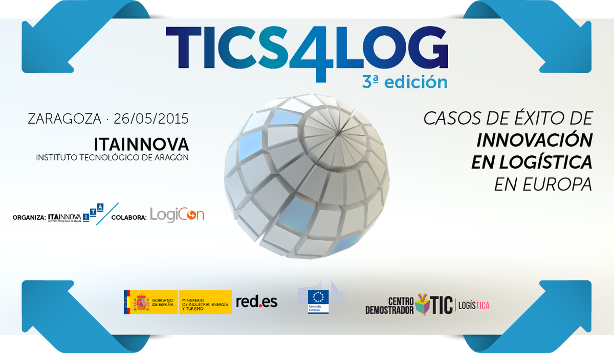 pilarfalarcon's tweet photo. Ya puedes inscribirte al III #TICs4LOG @ITAINNOVA http://t.co/iW2Y9wToAT http://t.co/eAT5tPMvqr