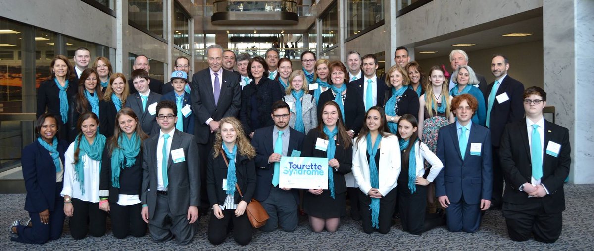 Thank you <a href="/SenSchumer/">Chuck Schumer</a> for your continued support of <a href="/TouretteAssn/">TouretteAssn</a> and for meeting with our New York Youth Ambassadors