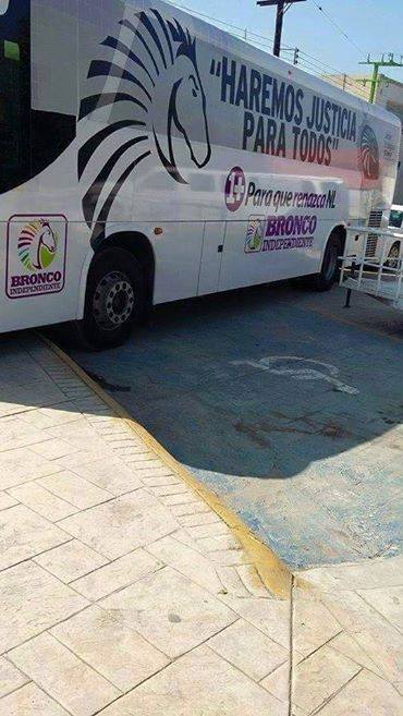 SeleneCastro85's tweet photo. Mucha ''justicia'', ¿y el lugar de las personas con capacidades diferentes? #BroncoMeDaMiedo #BroncoMalandro http://t.co/wRl5aDeupx