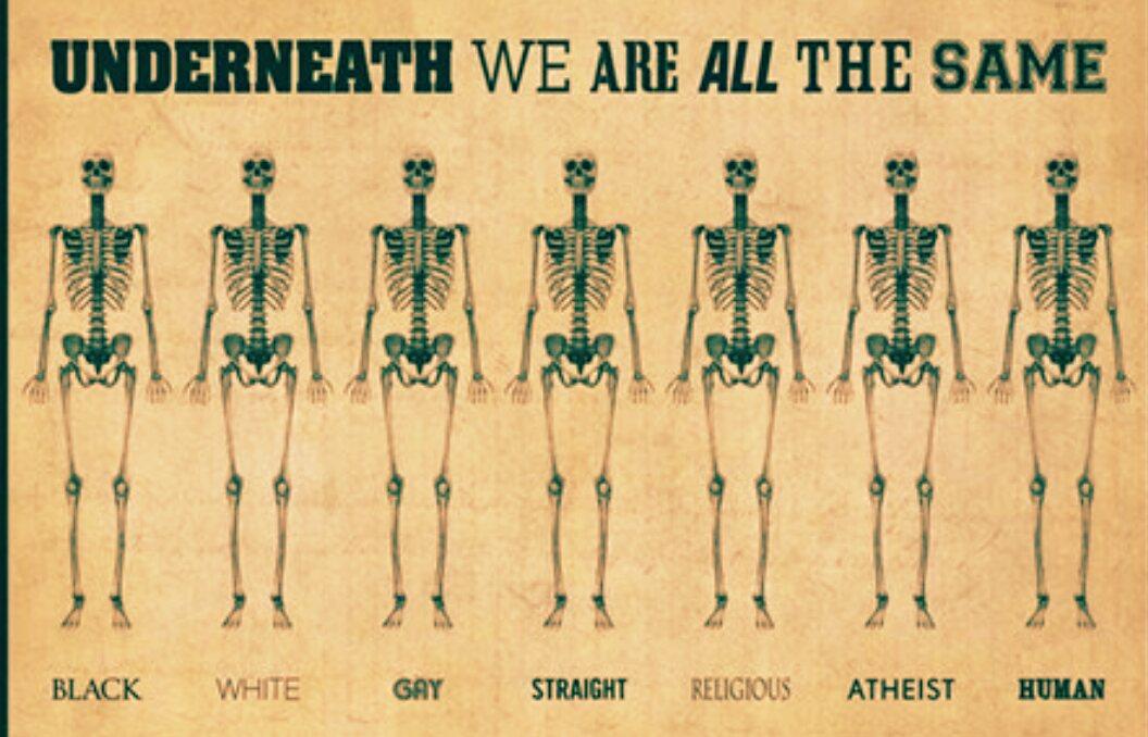 UNDERNEATH WE ARE ALL THE SAME  !!!!!
.
.
.
.
#NoToXenophobia 
#LeadSAVigil 

<a href="/Abramjee/">Yusuf Abramjee</a> <a href="/ChangeAgentSA/">CATHERINE CONSTANTINIDES</a> <a href="/lead_sa/">Lead SA</a>