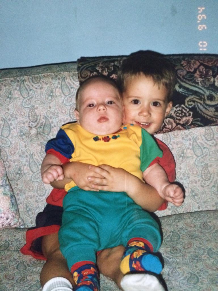 607Westies's tweet photo. Happy 23rd birthday to the big bro @Kaptain81! Can't wait to see ya in a few weeks. Love ya! #JordanNumbers http://t.co/xh4j9PfN0h