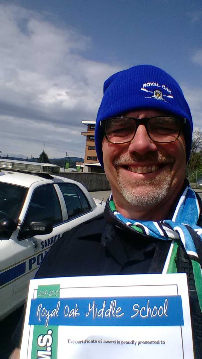 Thnx <a href="/SD63RoyalOak/">Royal Oak Middle</a> @CarlyHunter_63 for the #swag &amp; . 3 yrs of memories and I will miss you all! @SD63Hub