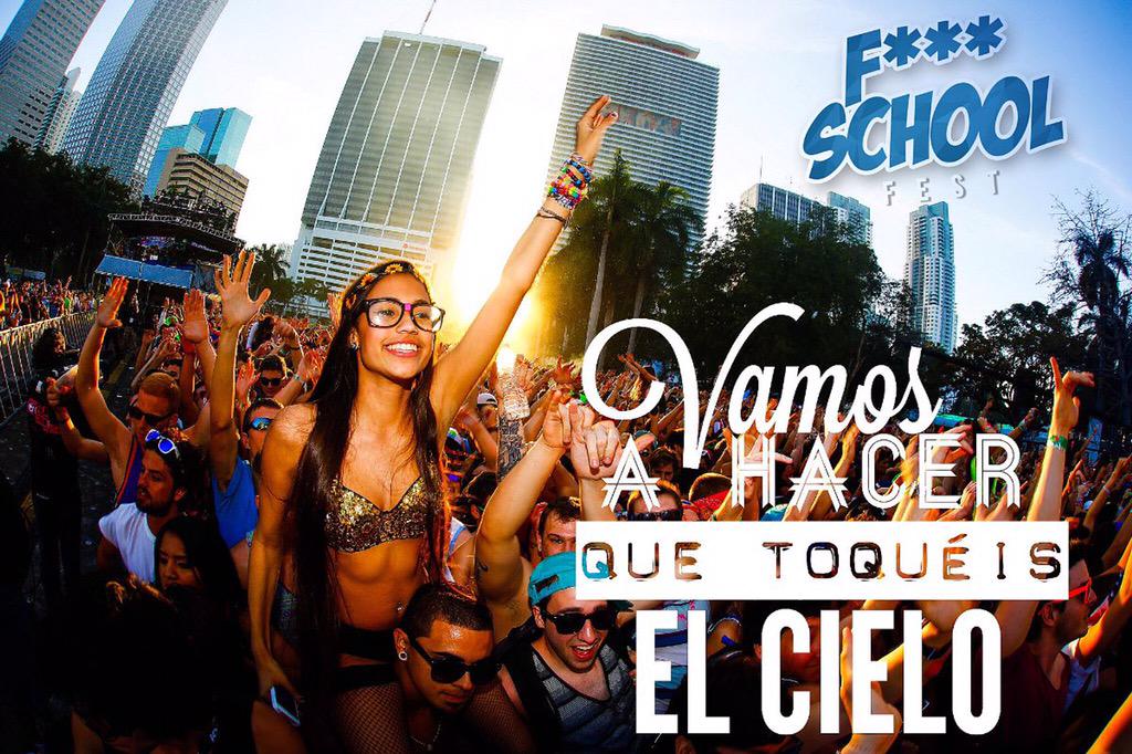 FuckSchoolFest's tweet photo. ¡VAMOS A TOCAR EL CIELO! #FSF2deMayo http://t.co/oa3A3gSH2k