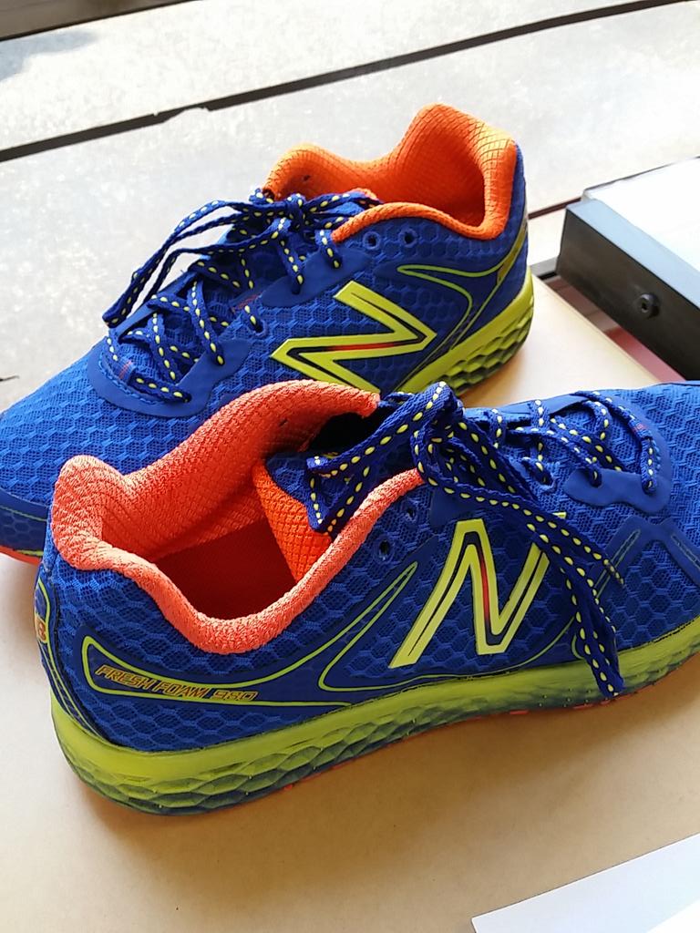 CompleteRehabPT's tweet photo. Trying out the #newbalance Fresh Foam 980s today w/ #Vasyli inserts #running #runningshoes #physicaltherapy #cprnj http://t.co/IIR0XcXNV6