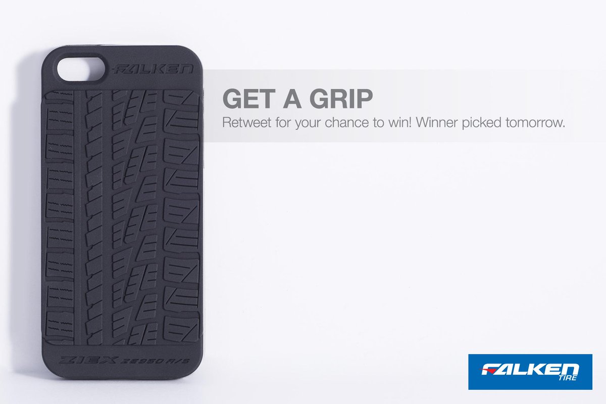 FalkenTire's tweet photo. Daily giveaway! RT to enter to win this Falken iPhone 5 case. Rules: http://t.co/xk5Ks4sR6a #giveaway #freebie http://t.co/eDz877BoRb