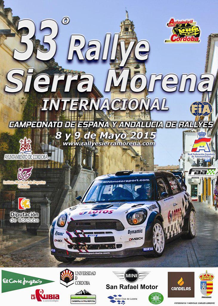 ClasicosExt's tweet photo. #CERA//Publicado el cartel del 33 Rallye Sierra Morena Int. 8-9 Mayo 2015 Puntuable #CERA #CANREG #CANRA http://t.co/ODyWLBMVx2