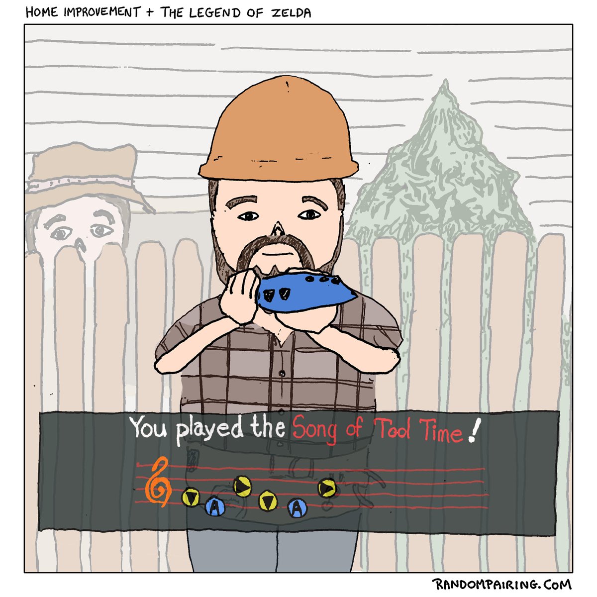RPairing's tweet image. I mashed up the 90s TV show Home Improvement with The Legend of Zelda @legend_of_zelda