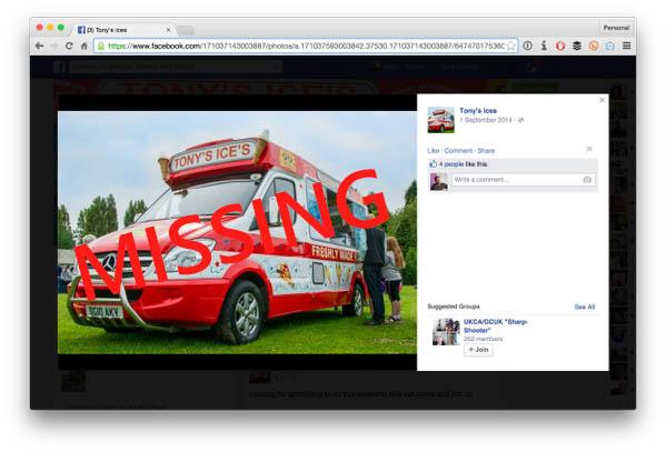 risual's tweet photo. @iwebtweets Bring back our ice cream! #Missingvan http://t.co/FRUt0WRlJI