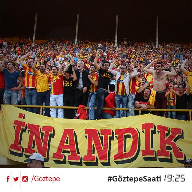 #GöztepeSaati 19:25 | İnananlar bu tweeti RT'liyor..