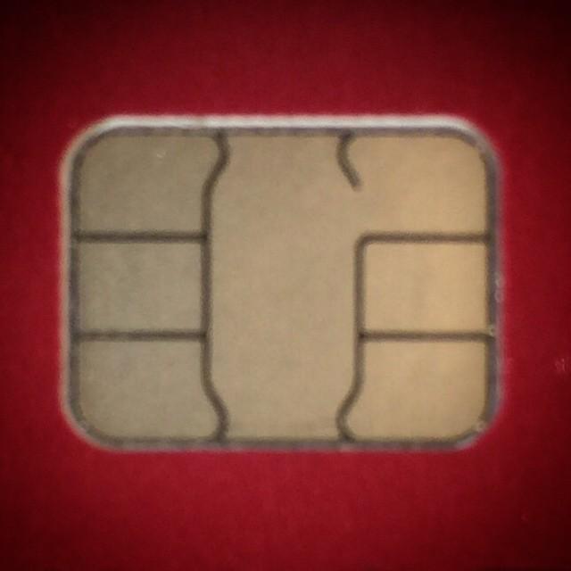 QuesterMark's tweet image. The first of my credit cards to be replaced by one with a chip. #moresecure #orsotheytellme #aviary …