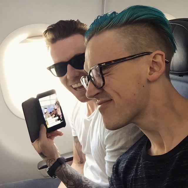 mcbusted's tweet photo. Periscope selfie. Ireland we're here y'all http://t.co/ZLChUHC2yX