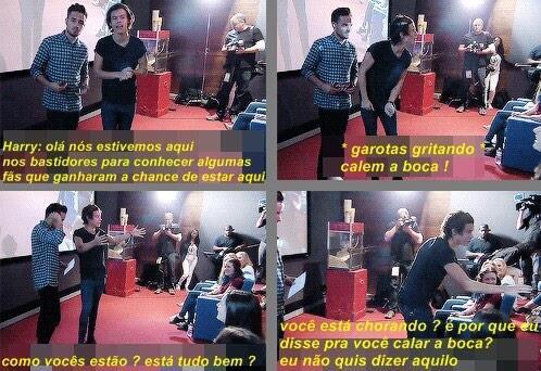 nouisfly's tweet image. qnd o harry mandou as fãs calarem a boca e pensou q tavam chorando por isso, rindo do desespero #2013FANDOMTHROWBACK