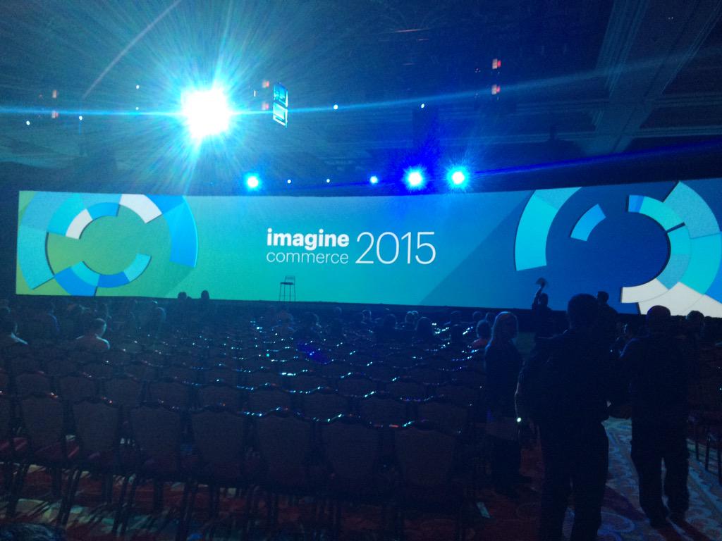 chocochef: Morning keynote at #ImagineCommerce 2015 http://t.co/Vbjas8Cpk1