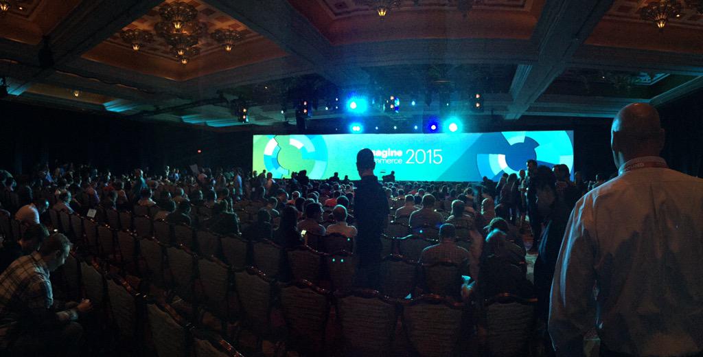 cariddle: Kicking off #imaginecommerce! http://t.co/UzvHgpMcmS