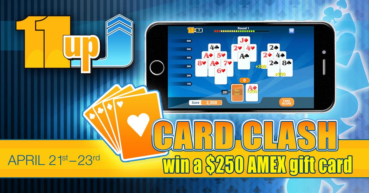 megatouch's tweet photo. $250 American Express gift card could be yours...and all you have to do is know how to count to 11... http://t.co/45TqoE5DYn