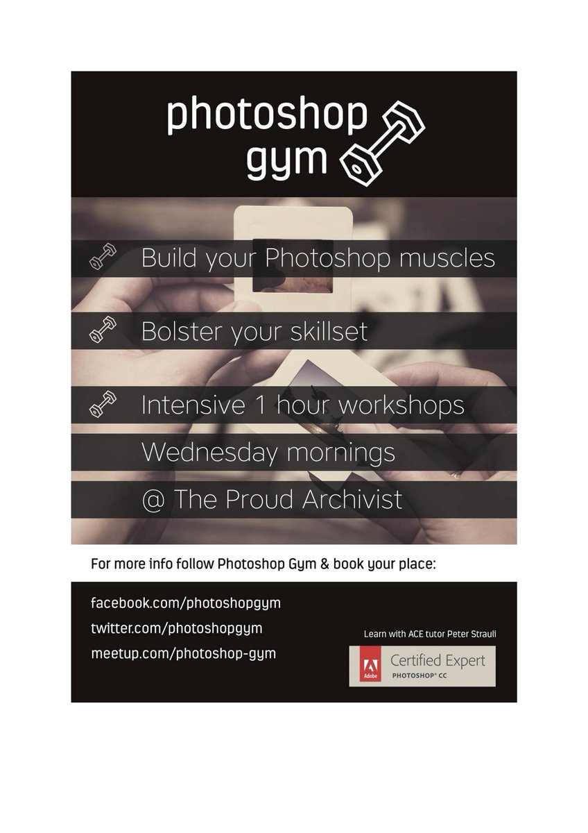 TheWallsOfFame's tweet photo. Going to @photoshopgym tomorrow? Check out their new sessions starting weds 29/4. http://t.co/JKahesXNSX http://t.co/UadScWySC7