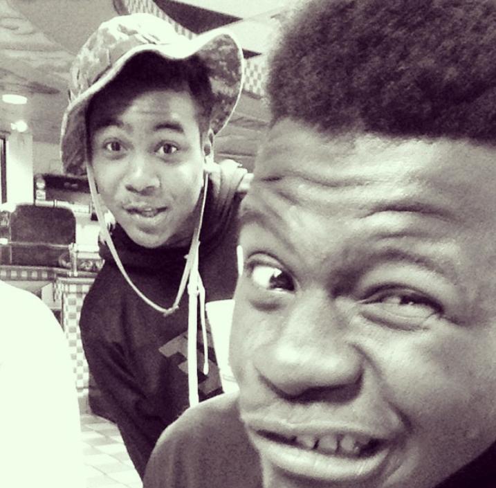 TRex_Thompson's tweet photo. Happy birthday bro #wavychips 😈😂 @scooterhickman http://t.co/VgD29B501m