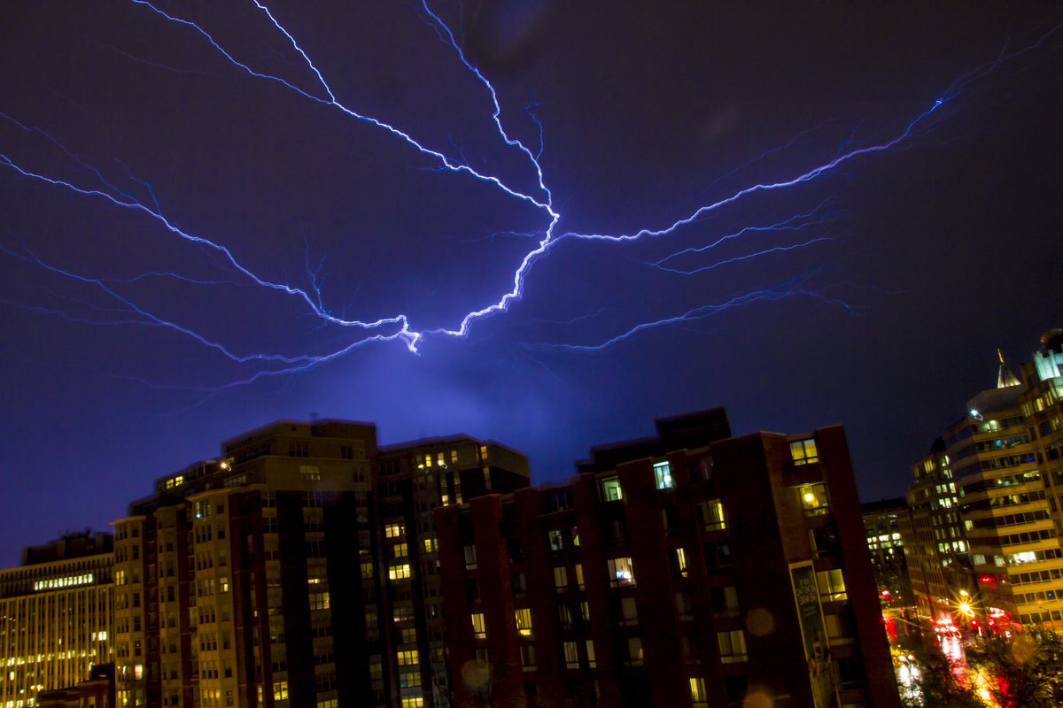 @WarnholzLLC  Last nights storm... you have to be a little bit crazy to get shots like these. #DC