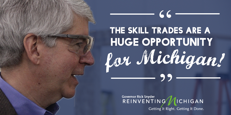 onetoughnerd's tweet photo. It was a lot of fun being there! -> @WOODTV: Snyder promotes skilled trade jobs at competition http://t.co/9sZmB0zhX8 http://t.co/CSWxz8OuMk
