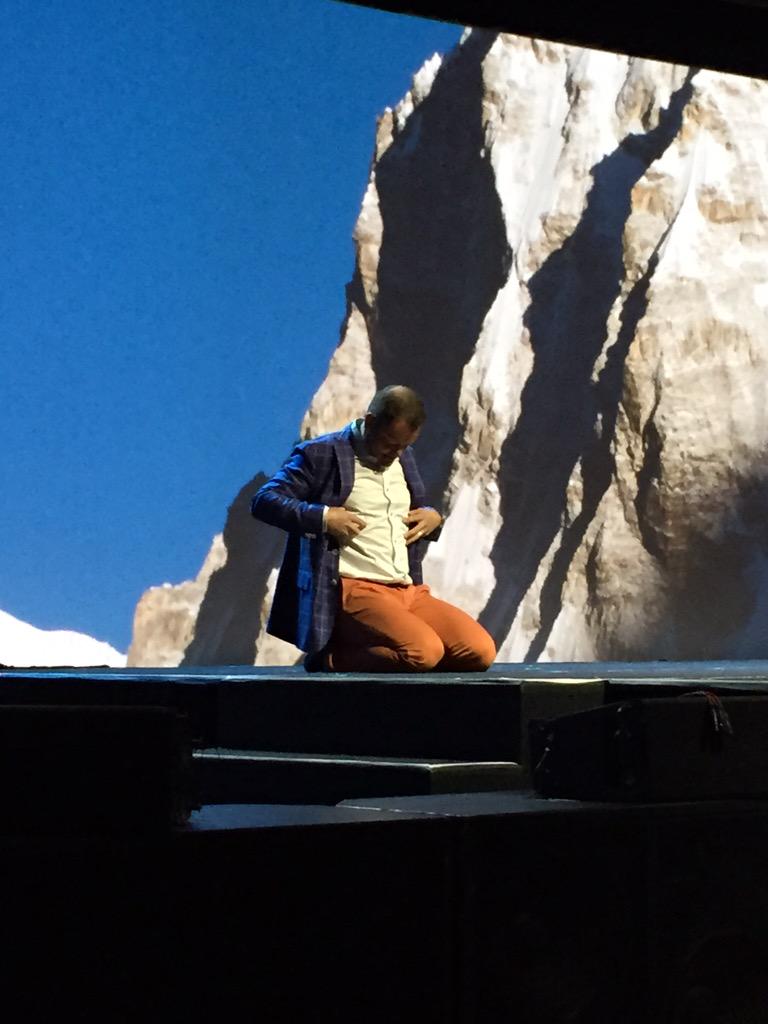 mklave1: Can't describe in words the power and the courage of that opening @magentoimagine Thank you @JC_Climbs #liveunbound http://t.co/Ynrw3yGlkm
