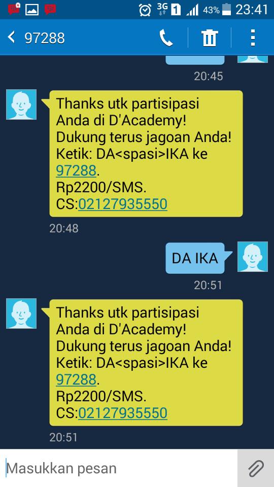 enzinurjannah's tweet photo. Udah ngirim dukungan nih buat ka @DA2_Ika colek @ComIKA_OFC @ComIka_Depok @IkaAcademy :) http://t.co/W9TWvPCBUS