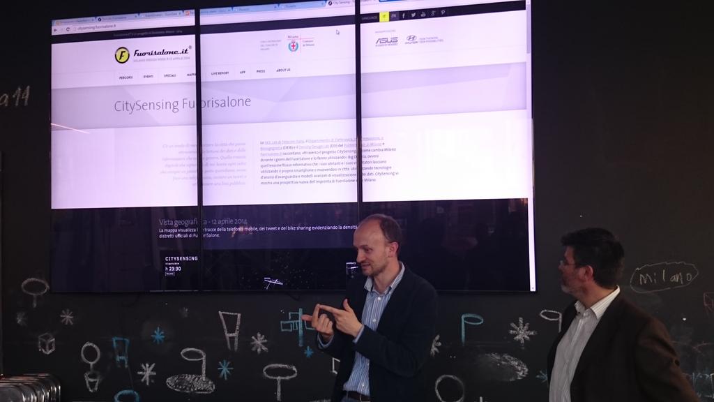 WebRatioTeam's tweet photo. @MarcoBrambi talking about http://t.co/eDG4amV0n3 during #eventOmeters presentation #FuoriSalone2015 @fuorisalone http://t.co/0CRfzgbYxx