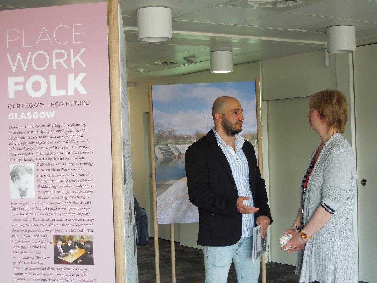 PAS_tweets's tweet photo. A great turn out for @placeworkfolk exhibition/ celebratory launch today at the PAS office. Thanks to those who came. http://t.co/uLZpVuMKgT