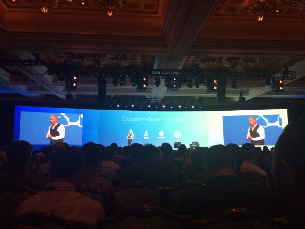 MagentoFeedle: 'Innovation through partnership' chayman #ImagineCommerce http://t.co/yrR29u8R2R via aheadWorks