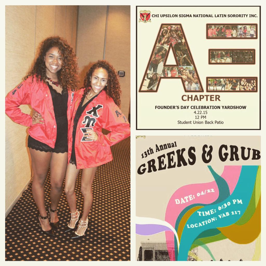 Chi Upsilon Sigma will be hosting a yardshow for their founders day tomorrow at noon! Please come show support!