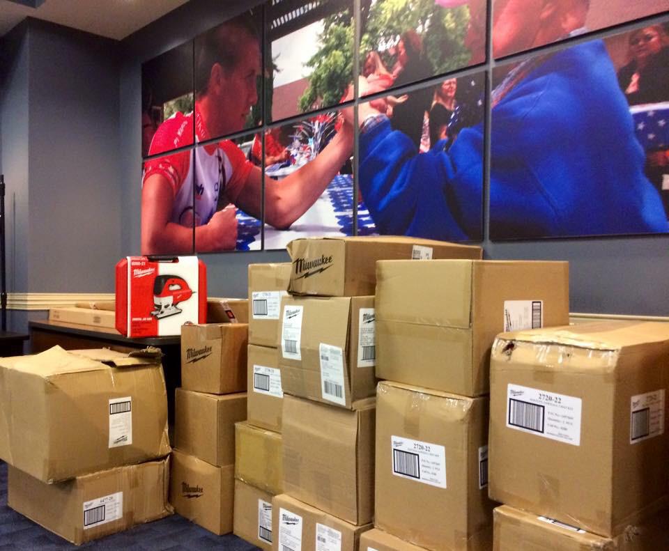 BuildAmerica's tweet photo. Looks like summer is right around the corner! #BAM2015 @AbilityEXP #NBHD @MilwaukeeTool http://t.co/PVjWjHlXfa