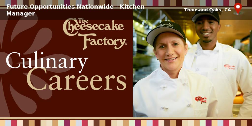 CakeJobs's tweet photo. #Hospitality #Job in #ThousandOaks, CA: at The Cheesecake Factory http://t.co/9OxU4Hzhmc #VeteranJob http://t.co/x4L3IDUPwY