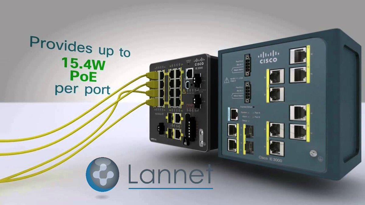 LannetMM's tweet image. ¿Conoces nuestra línea de #switches industriales #Cisco Ethernet 3000? #Lannet #IoT