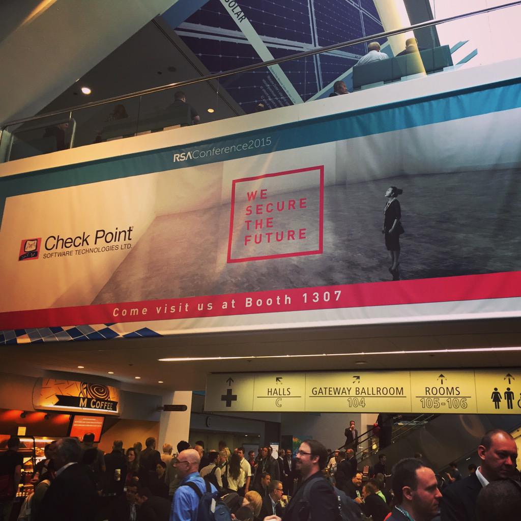 Chris20Clark's tweet photo. Come see me at booth 1307! #RSAC #CHKP #wesecurethefuture http://t.co/A6eo9C3AlX