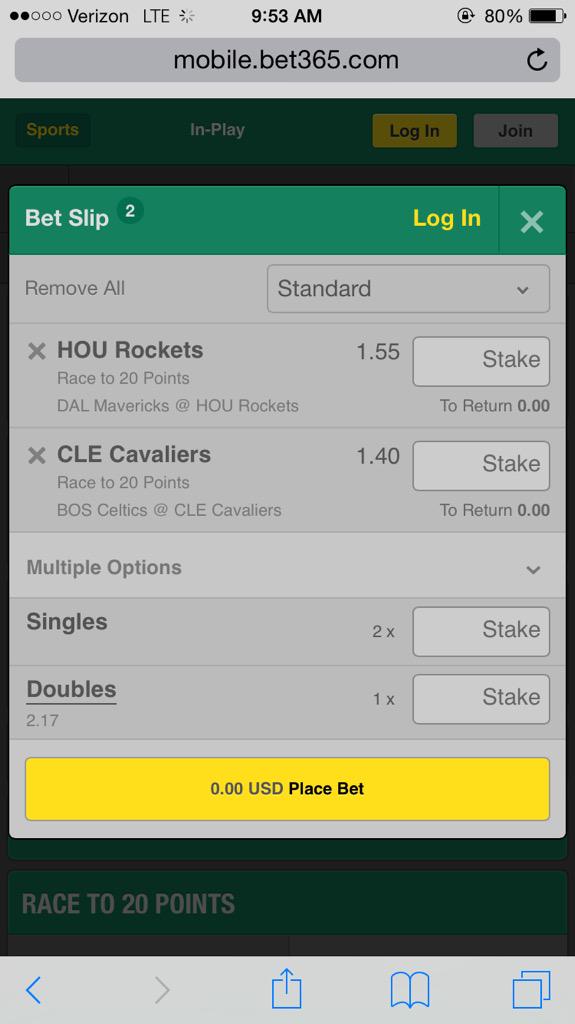 MarkTakeBets's tweet photo. @NikeMUT 10$ @ matched odds gl! http://t.co/LKB0hgrhSK