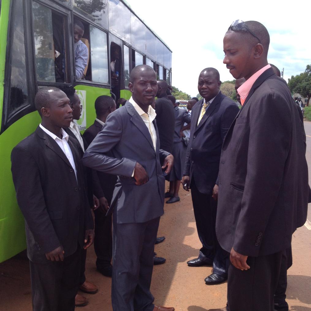 ivankyeune's tweet photo. My boda boda riders from nakasongola board for hotel Africana for a dinner http://t.co/3BzXERh9aM