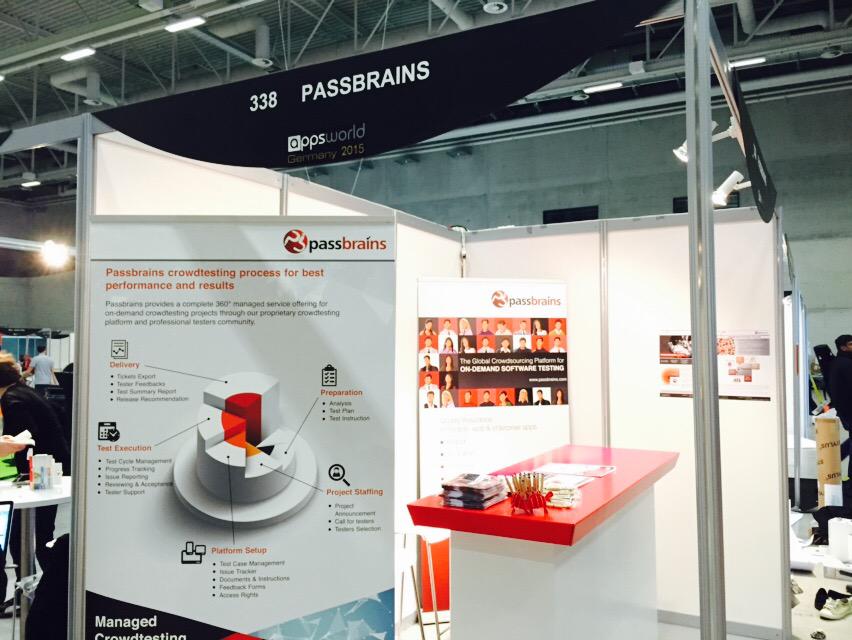 passbrains's tweet image. All set for #AppsWorldDE tomorrow. Visit us at booth 338.