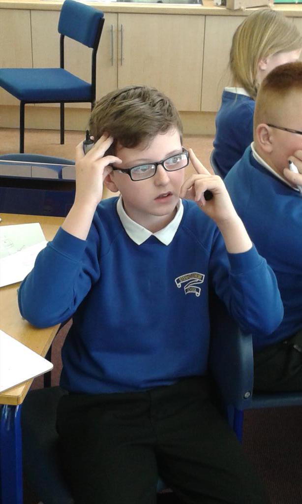 MissLBaird's tweet photo. Then we switched to brain only ... and look how they were concentrating! #focusedfaces! http://t.co/u1mwMiLvJ7
