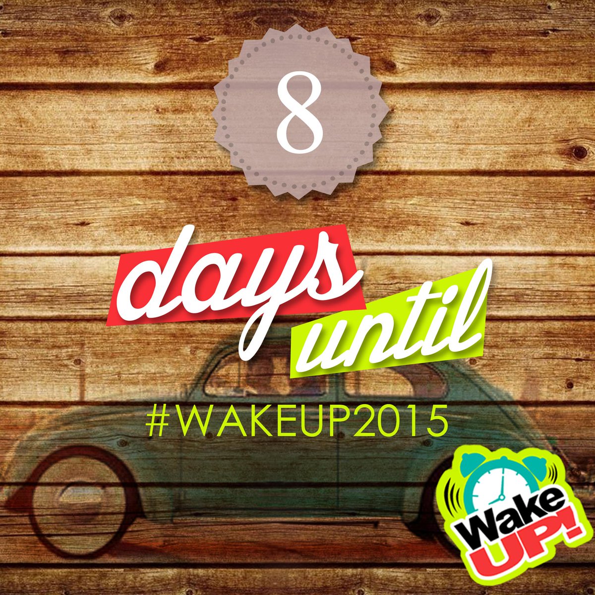 WakeUp_ULSA's tweet photo. ¡Hoy venta de boletos en el #IESS #WakeUp2015! A solo 8 días http://t.co/oxtC8Ldl0w