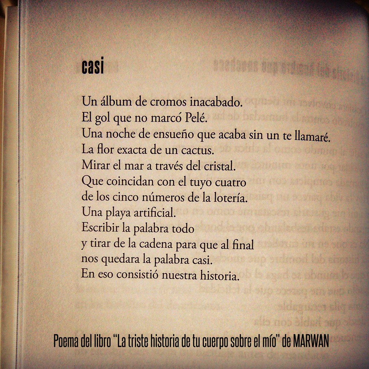 Marwanmusica's tweet photo. En eso consistió nuestra historia... http://t.co/UzcUI6C80j