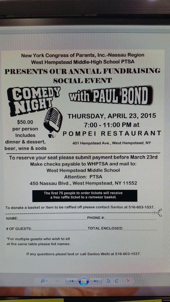 WEST HEMPSTEAD PTSA (@whptsa) on Twitter photo 