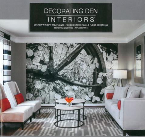 Have you seen the @DecoratingDen ad in <a href="/ELLEDECOR/">ELLE Decor</a> - Notice anything familiar? #luxury #wallcoverings