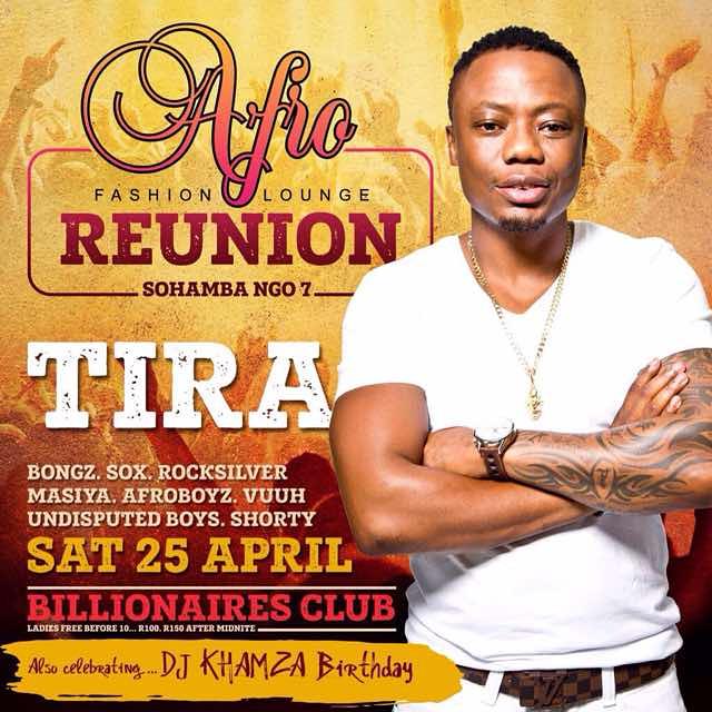 zeehmangena94's tweet photo. 3DAYS TO GO.....#AFRO LOUNGE REUNION...... #25APRIL2015..CC @DJTira @djboonu @UndisputedBoyz @Rocksilver @AfroboyzSA http://t.co/iK8sPfUbya