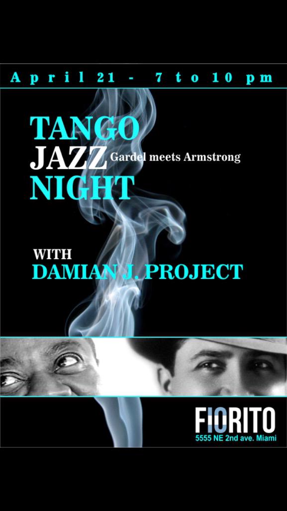 Fioritomiami's tweet photo. TONITE TANGO JAZZ !!!!! 5555 ne 2nd ave !!!#miami#jazz#tango#fiorito#music http://t.co/5uQfRUH8xI
