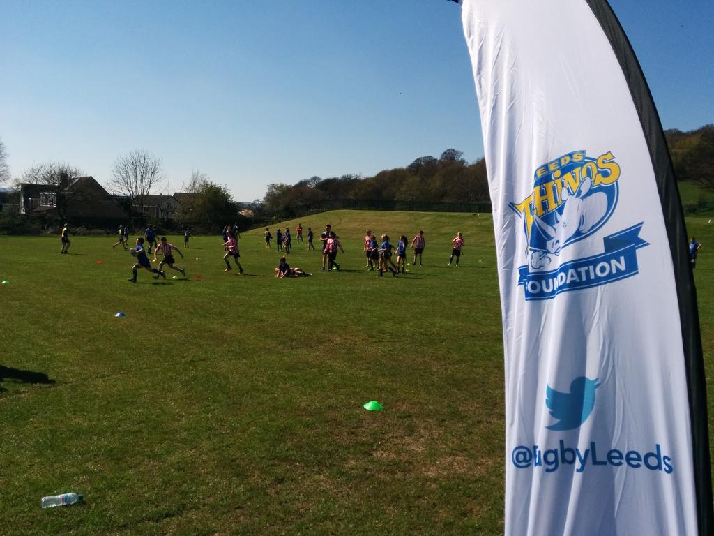 RugbyLeeds's tweet image. We were honoured to host the North West Tag event. Congrats to St Mary&apos;s Primary who won the event #RLdevelopment