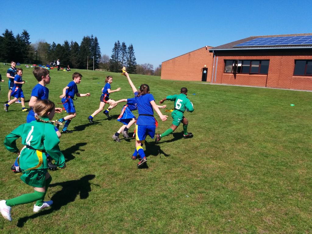 RugbyLeeds's tweet image. We were honoured to host the North West Tag event. Congrats to St Mary&apos;s Primary who won the event #RLdevelopment