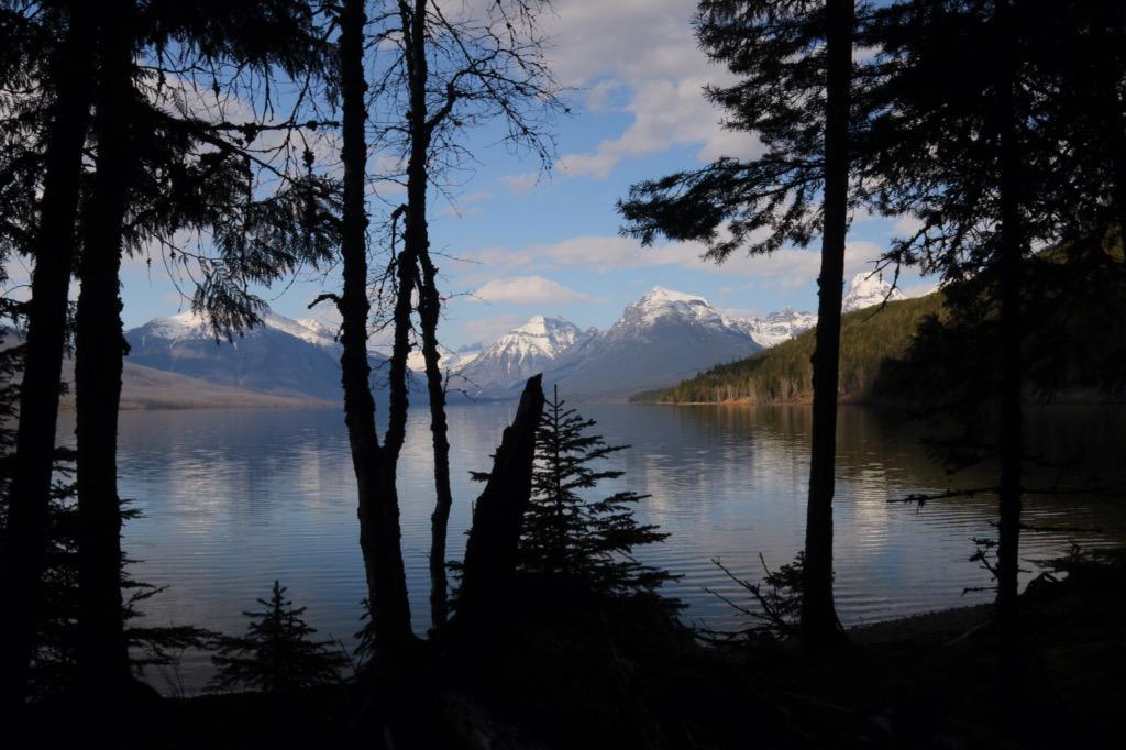 The view from our campsite at <a href="/GlacierNPS/">Glacier National Park</a> has to make it one of the most beautiful places on earth! #FindYourPark