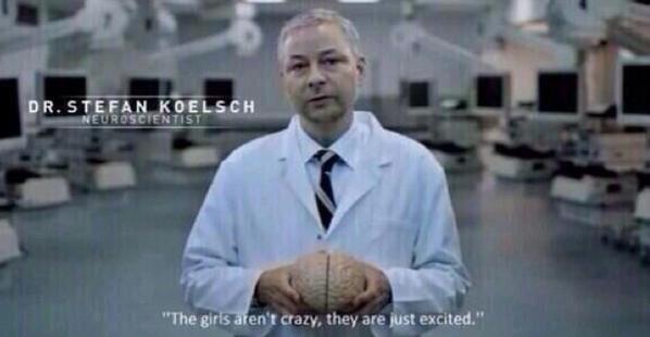 larryxhappily's tweet photo. Can we talk about how the neuroscientist explained that we aren't crazy #2013FANDOMTHROWBACK http://t.co/C6nlLtFunl